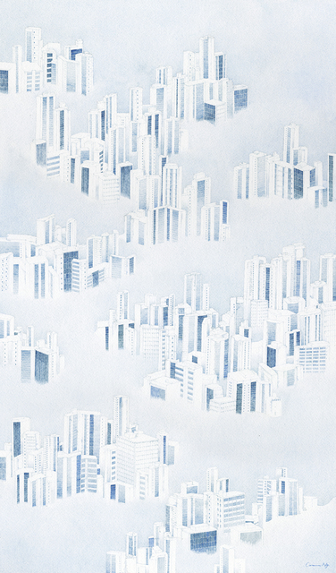 Carmen Ng, ‘Tomorrow ’, 2020, Drawing, Collage or other Work on Paper, Watercolour and pencil on paper, Karin Weber Gallery