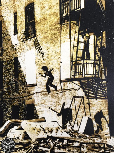 Shepard Fairey, ‘Leap of Faith’, 2009, Print, Silkscreen, KP Projects