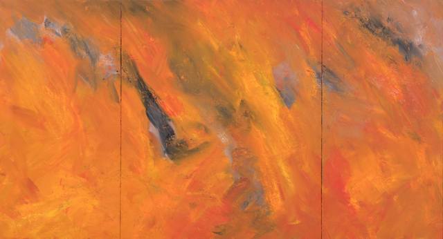 Joe Goode, ‘Forest Fire #97’, 1984, Painting, Oil on canvas, Hindman