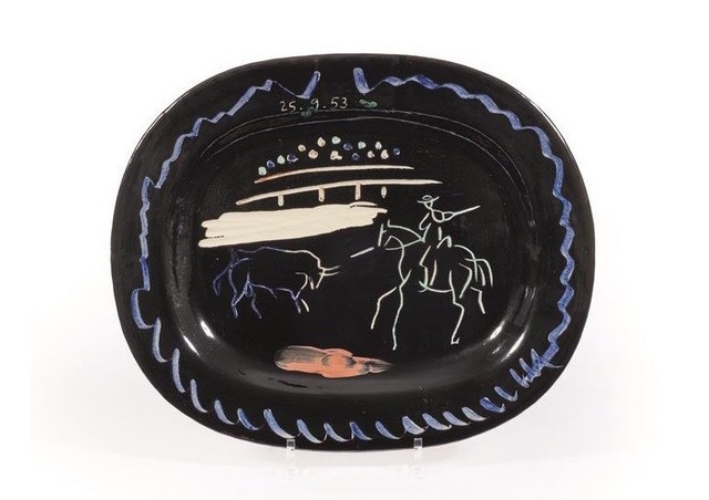 Pablo Picasso, ‘Corrida sur fond noir’, 1953, BAILLY GALLERY