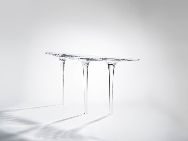 Zaha Hadid, ‘Console 'Liquid Glacial 1'’, 2016, David Gill Gallery