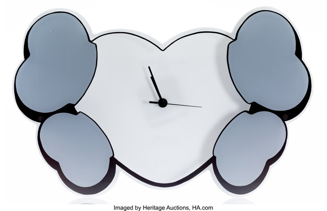 KAWS, ‘Hectic x Crossbone Wall Clock Edition 1’, 2000, Heritage Auctions