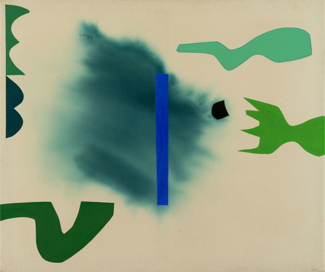 Guy Warren, ‘Greens floating maturity’, 1969, Painting, Acrylic on canvas, King Street Gallery on William
