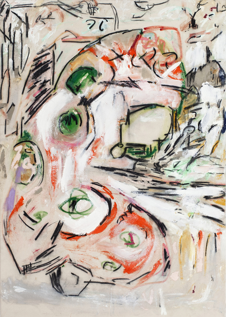 GASPAR MARTINEZ, ‘Frog’, 2014, Painting, Oil and charcoal on canvas, Cosmocosa