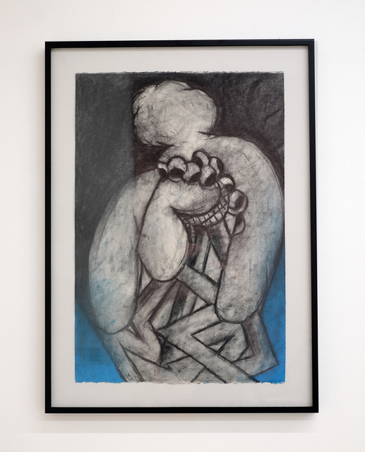 Rhys Lee, ‘Untitled#7’, 2018, Drawing, Collage or other Work on Paper, Pastel and Charcoal on paper, ALICE Gallery