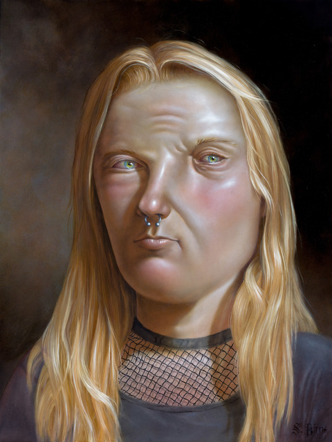 Sara Birns, ‘Reflections of Reflections of Reflections of Reflections’, 2019, Painting, Oil on panel, Richard Heller Gallery
