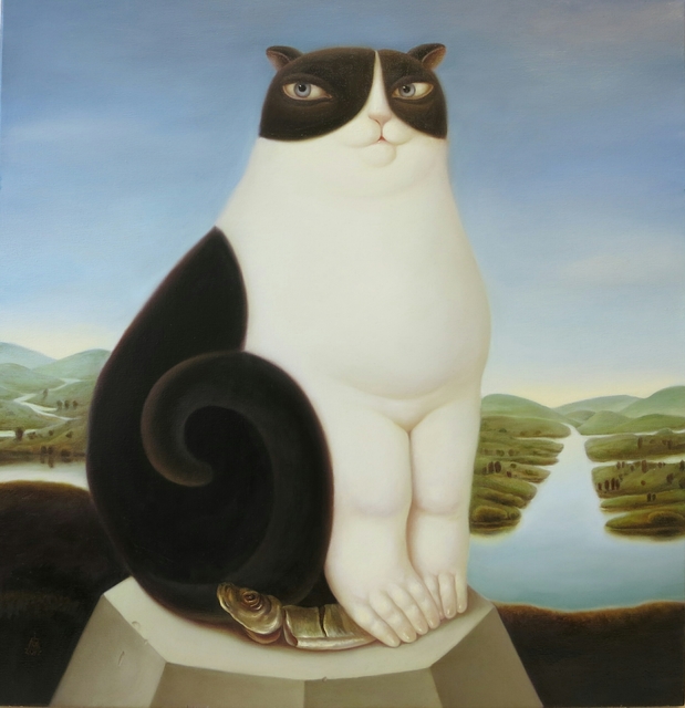 Mihaela Atomei, ‘Her Royal Highness’, 2019, Painting, Oil on Linen, RJD Gallery