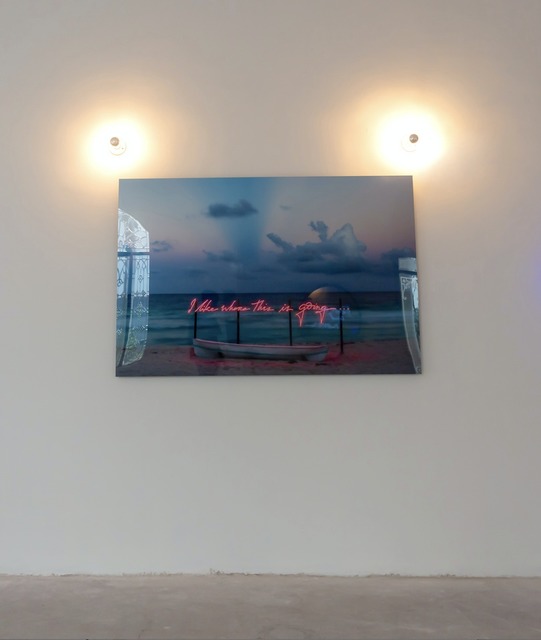 Olivia Steele, ‘I Like Where This Is Going ’, 2018, Photography, Lightjet on Kodak metal photo paper, mounted on PVC Black and Acrylic, MAIA Contemporary