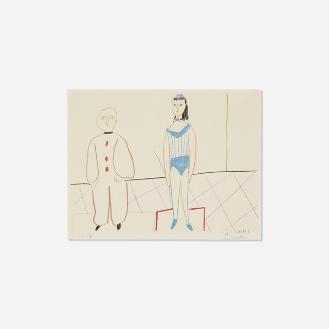 Pablo Picasso, ‘Verve Nos. 29-30 9 (one plate)’, 1954, Print, Lithograph on paper, Rago/Wright
