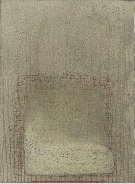 Larry Spaid, ‘BCMI 50’, 2008, Drawing, Collage or other Work on Paper, Acrylic and oil pastel on acid-free paper, InLiquid