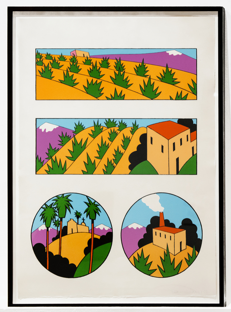 Ken Price, ‘Four Images of New Mexico’, 1977, Brooke Alexander, Inc.