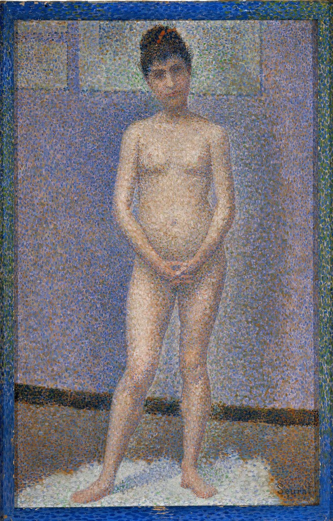 Georges Seurat, 'Poseuse de face (Model, Front View),' 1887, Erich Lessing Culture and Fine Arts Archive