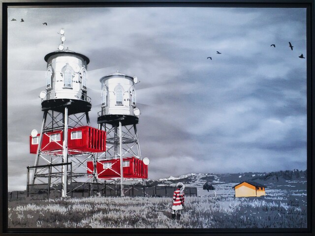 上品 【Bernard Buffet】リトグラフ シルバー絵皿 動物柄 5枚セット