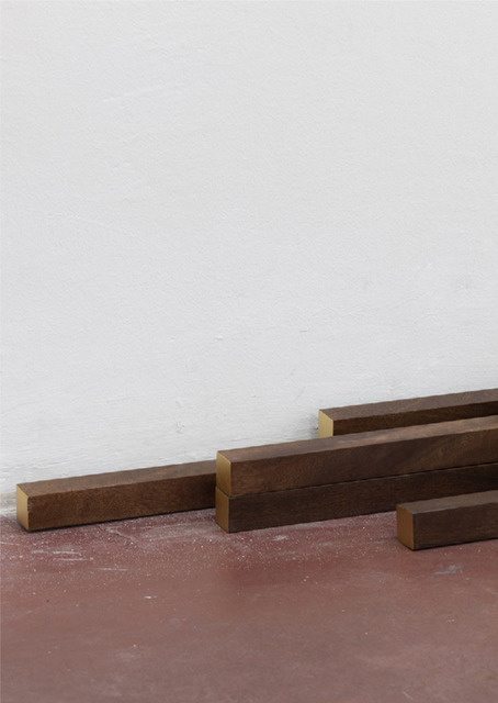 Yan Xing, ‘As the Soldiers Went Home, the Gallery Caught Fire’, 2019, Sculpture, Mahogany wood, gold leaf, Magazzino