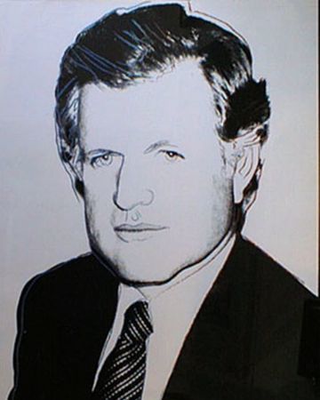 Andy Warhol, ‘Edward Kennedy Black And White’, 1980, Kunzt Gallery