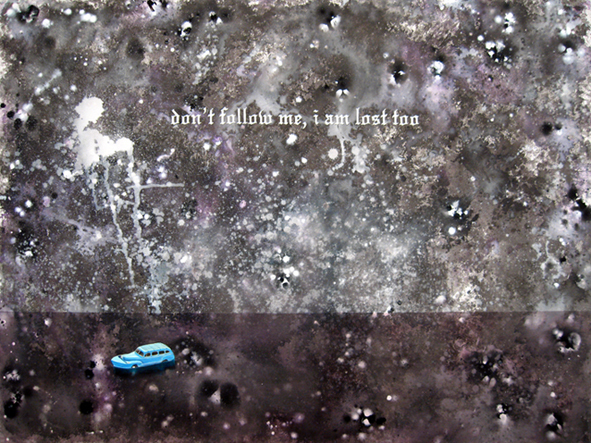 Enrique Chagoya, ‘Don't Follow Me, I am Lost Too’, 2008, Painting, Acrylic on canvas, Collectors Contemporary
