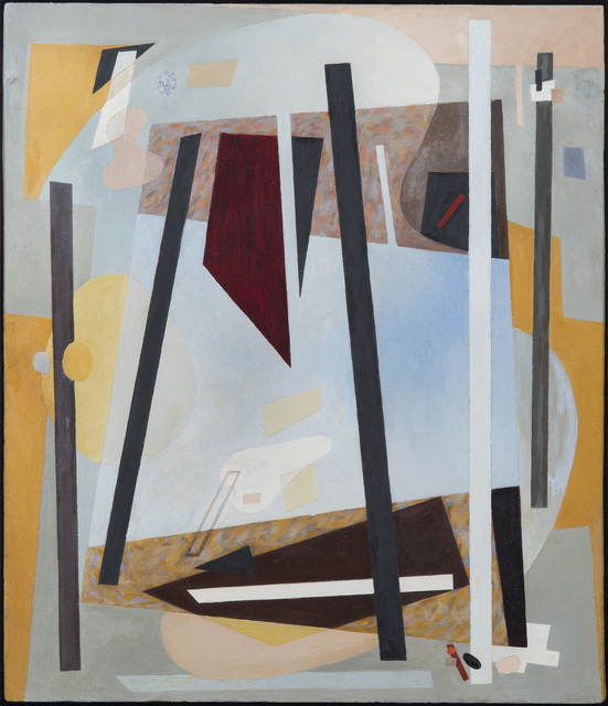 Alice Trumbull Mason, ‘Bearings in Transition’, 1947, Painting, Oil on masonite, Washburn Gallery