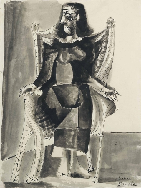 Pablo Picasso, ‘Femme assise (Dora Maar)’, 1942, Christie's