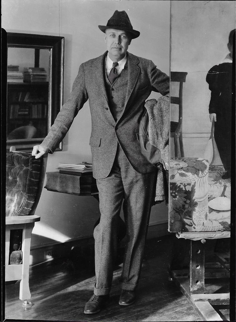 Louise Dahl-Wolfe, ‘Edward Hopper’, 1933, Photography, Gelatin Silver Print, Staley-Wise Gallery