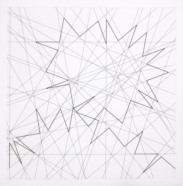 François Morellet, ‘Pi piquant ed. 14/40’, 1999, Goya Contemporary/Goya-Girl Press