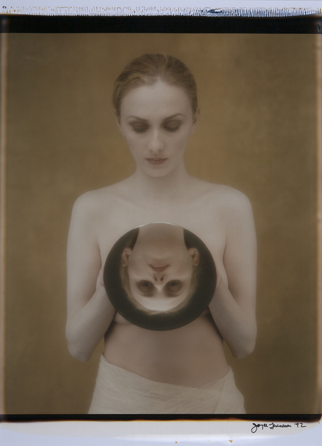Joyce Tenneson, ‘Suzanne and Mirror’, 1991, Photography, Original Polaroid, one of a kind, Dowling Walsh