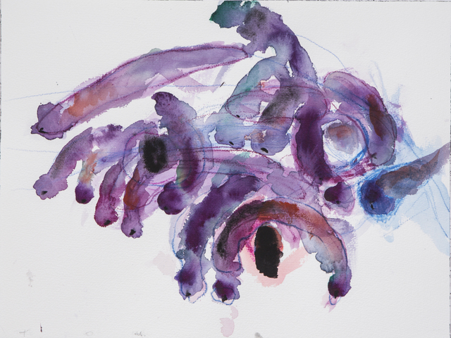 Holly Crawford, ‘The Silence Drew Off, Laughing With Medusa 181’, 2019, Drawing, Collage or other Work on Paper, Watercolors and color pencils on 300gsm archival paper, IFAC Arts