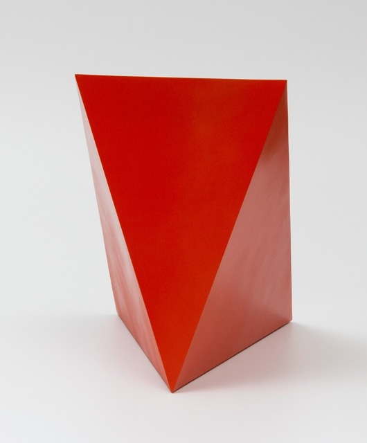 Sérvulo Esmeraldo, ‘Pyramid’, 2015, Sculpture, Painted corten steel, Galeria Raquel Arnaud