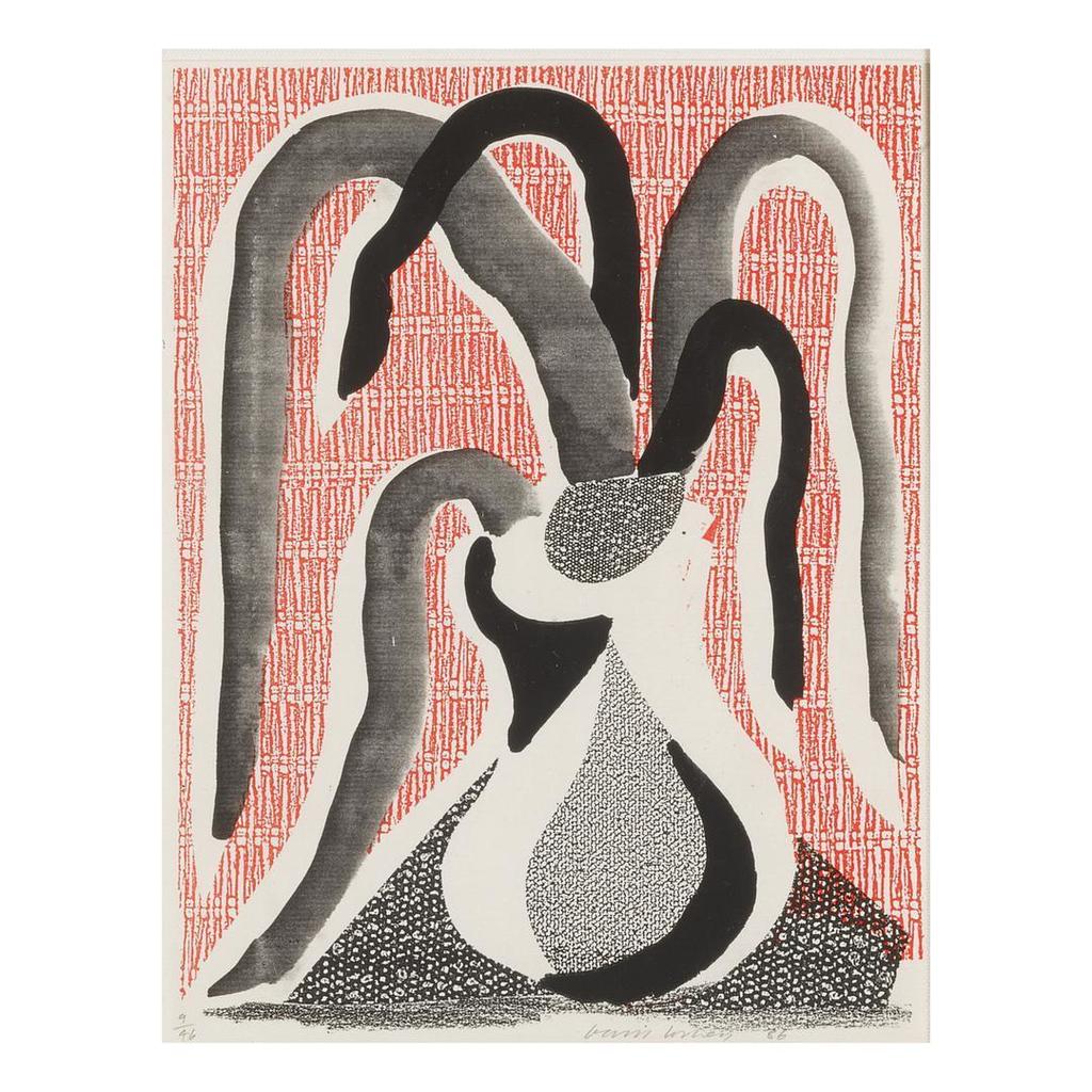 David Hockney - THE DROOPING PLANT, JUNE 1986 (M.C.A.T. 311)