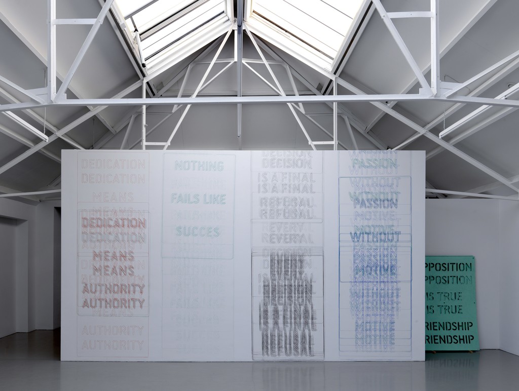 Job Koelewijn, Higher Contradictions, exhibition overview at Galerie Fons Welters 2017. Photo: Gert Jan van Rooij. Job Koelewijn, Higher Contradictions, exhibition overview at Galerie Fons Welters 2017. Photo: Gert Jan van Rooij.