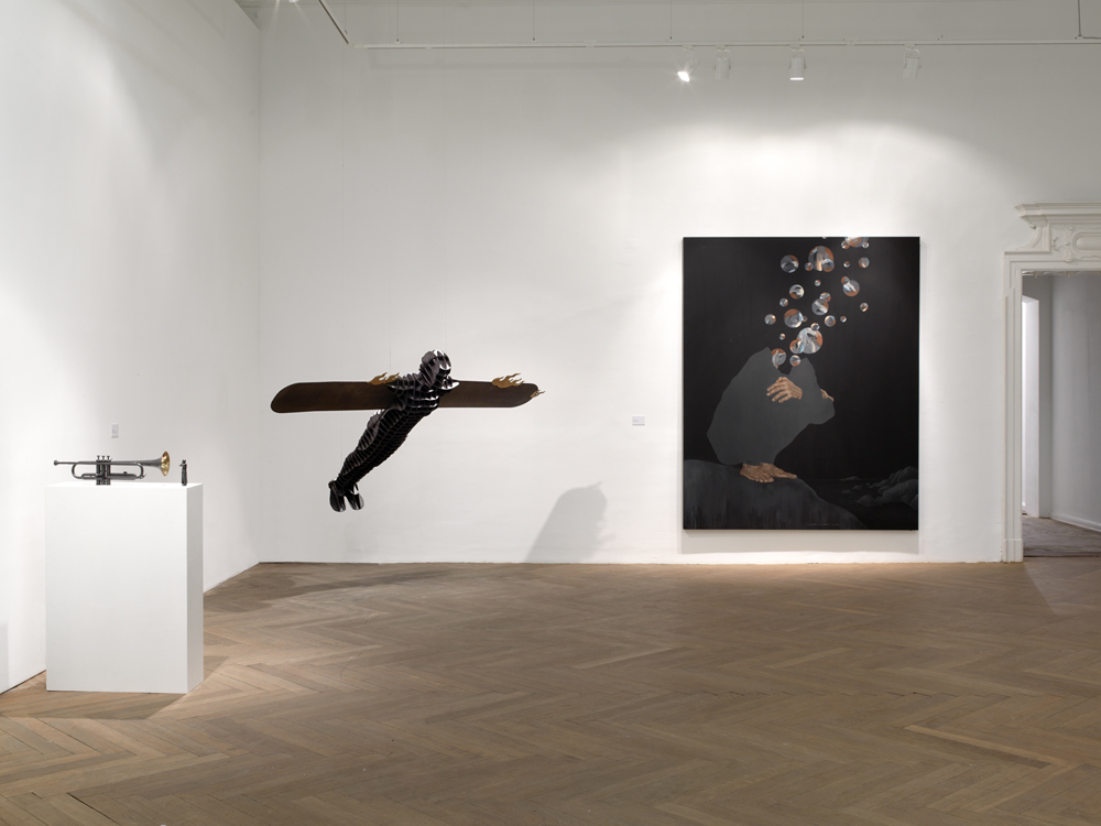 Installation view. Agus Suwage "Cycle No. 3", ARNDT, Berlin, Germany. June 08 - August 31, 2013. Photo: Bernd Borchardt Installation view. Agus Suwage "Cycle No. 3", ARNDT, Berlin, Germany. June 08 - August 31, 2013. Photo: Bernd Borchardt