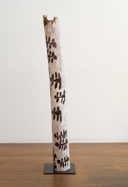Nyapanyapa Yunupingu, ‘Larrakitj 2’, 2014, Roslyn Oxley9 Gallery