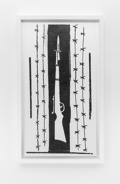 Andrea Bowers, ‘By All Means Necessary (La Causa, Vol. I, No. 3, September 1969, L.A. pg. 7) ’, 2015, kaufmann repetto