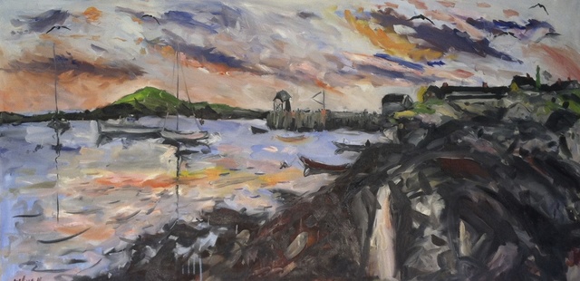 Brett Wallace, ‘Sunset on Monhegan Island’, 2013, JCO's Art Haus