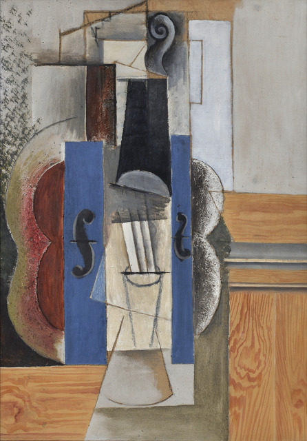 Pablo Picasso, ‘Un violon accroché au mur (Le violon)’, 1913, Guggenheim Museum Bilbao