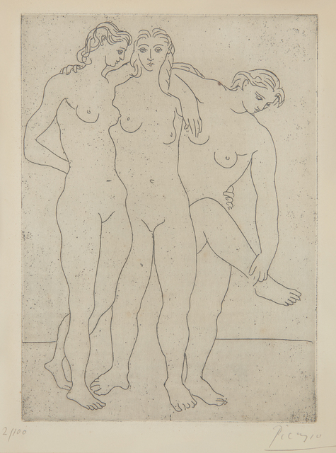Pablo Picasso, ‘Les trois baigneuses III (Three Bathers III)’, 1923, Phillips