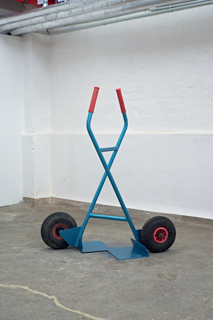 Sofia Hultén, ‘Indecisive Angles XV’, 2015, Sculpture, Found metal trolley, KvS Auctions
