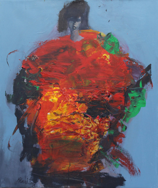 Khalid El-Khani, ‘Red’, 2018, Orient Gallery