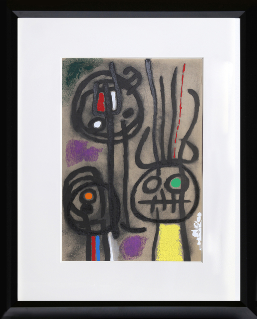 Joan Miró, ‘Cartones 17: Personnage et Oiseau’, 1965, RoGallery