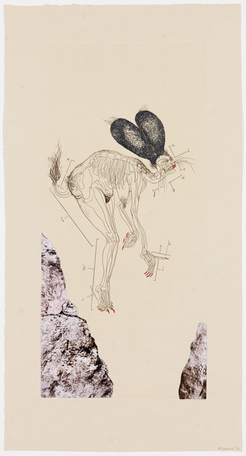 Wangechi Mutu, ‘The Original Nine Daughters ’, 2012, Print, One from a suite of nine etchings with aquatint, linocut and collage. Available only as a set of nine., Pace Prints