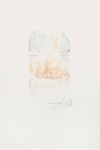 Salvador Dalí, ‘Cymbeline from Shakespeare II’, Print, Color etching, Hindman