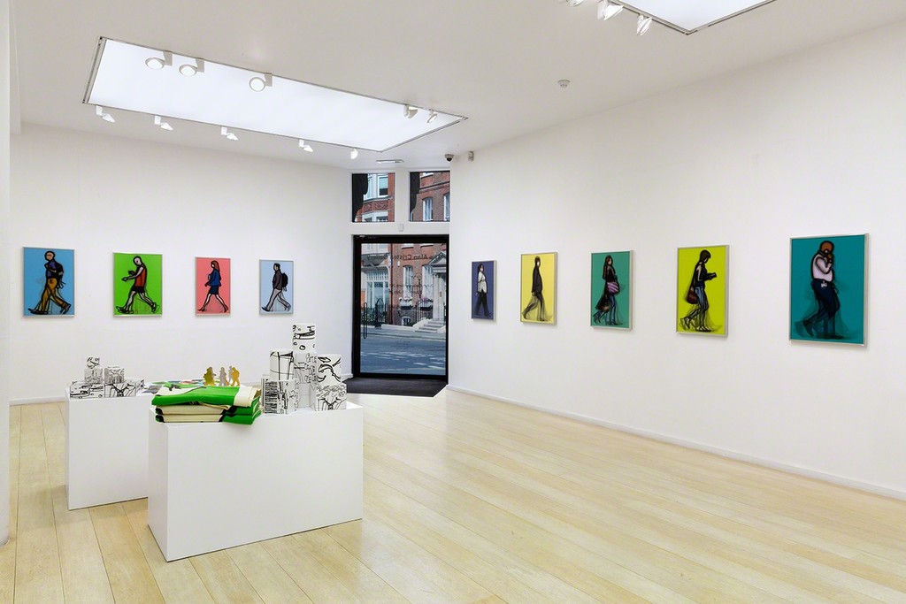 Julian Opie Editions 2012 - 2015 at Alan Cristea Gallery installation shot. Photo Peter White. Julian Opie Editions 2012 - 2015 at Alan Cristea Gallery installation shot. Photo Peter White.