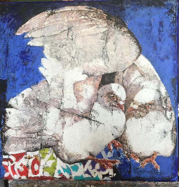 Jamil Naqsh, ‘Untitled ’, 2010 -2020, Painting, Oil on canvas, Eye For Art Houston