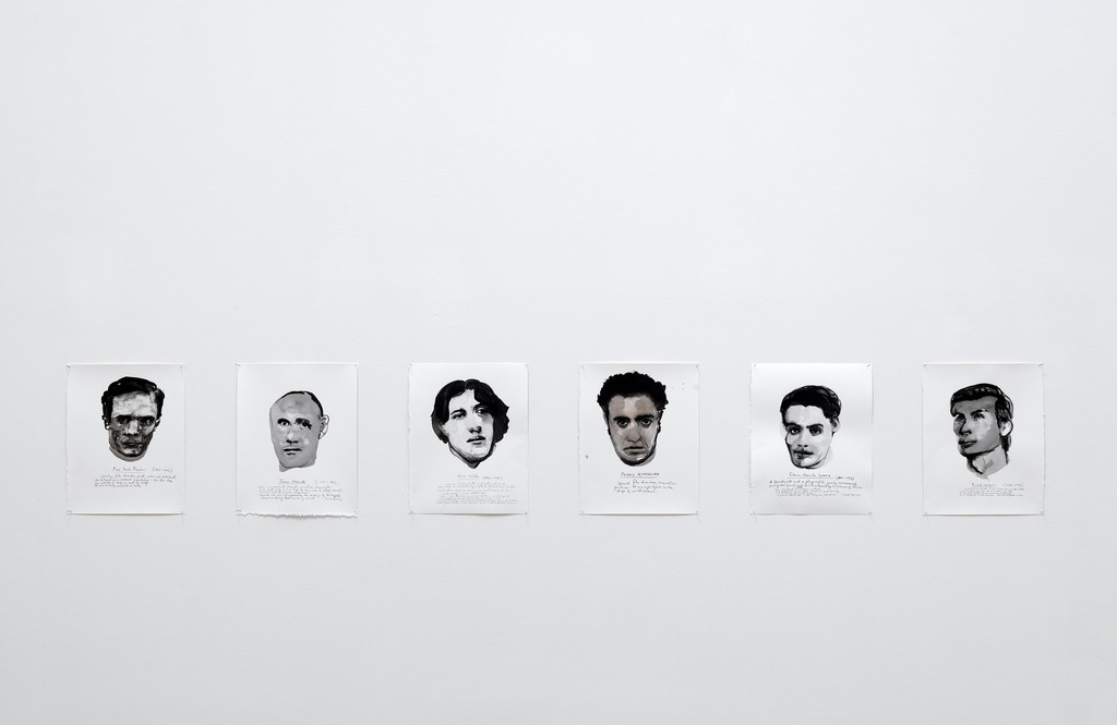 "Marlene Dumas: The Image as Burden" installation view. Photo: Gert-Jan van Rooij "Marlene Dumas: The Image as Burden" installation view. Photo: Gert-Jan van Rooij