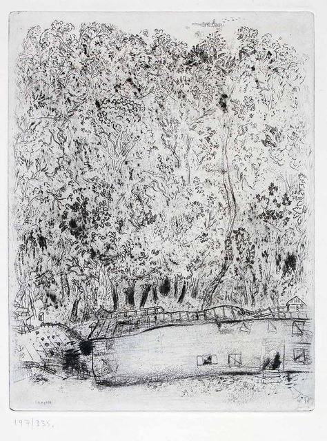 Marc Chagall, ‘Le Vieux Parc de Pliouchkine - From the series "Les Ames Mortes"’, 1923-1927, Wallector