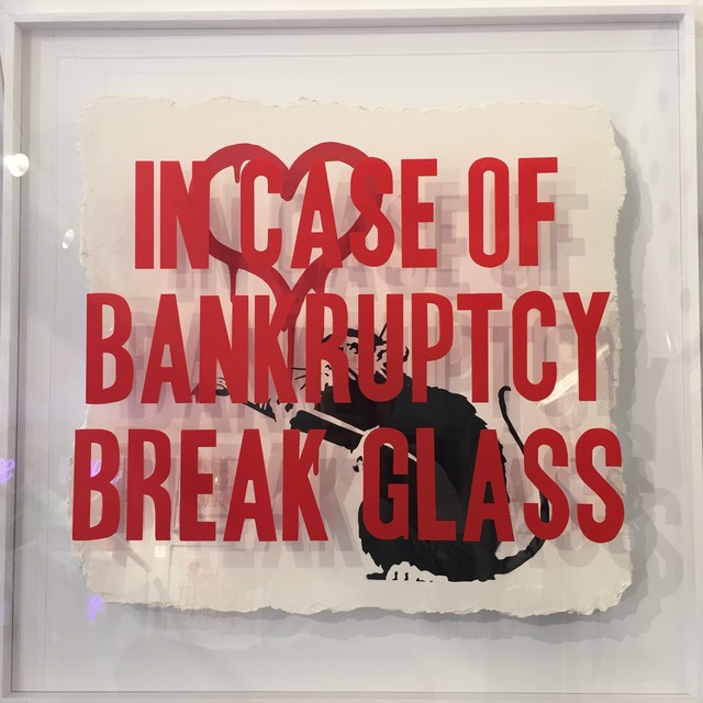Thirsty Bstrd, ‘In Case of Bankrupty: Love Rat ’, 2018, Mixed Media, Spray paint, plaster and polystyrene in perspex case, Reem Gallery