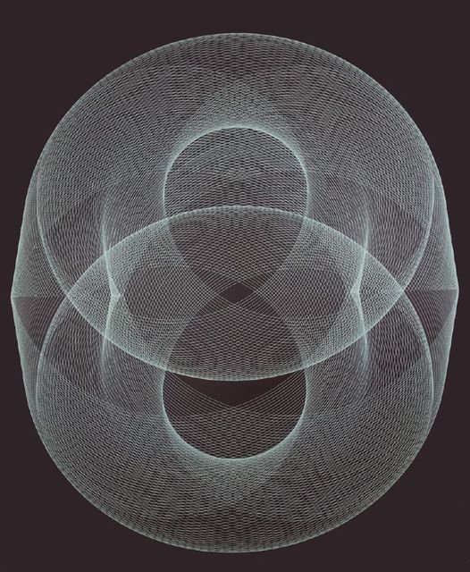 Eduardo Mac Entyre, ‘Pintura Generativa Transparencias’, 1965, Painting, Oil on canvas, El Museo del Barrio