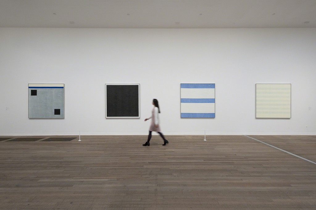 "Agnes Martin" at Tate Modern (2015) Courtesy Tate Modern "Agnes Martin" at Tate Modern (2015) Courtesy Tate Modern