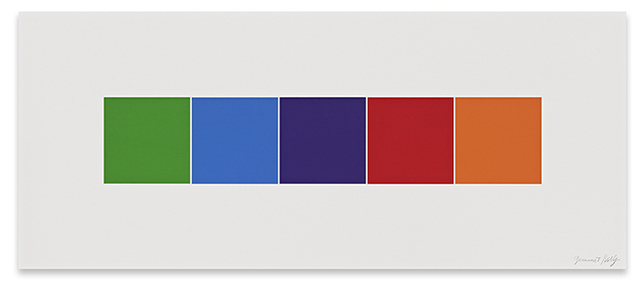 Ellsworth Kelly, ‘Color Squares 4’, 2012, Upsilon Gallery