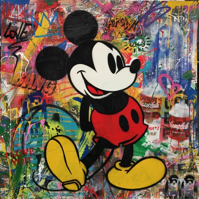 Mr. Brainwash, ‘Mickey’, 2017, Denis Bloch Fine Art