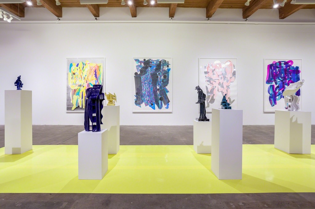 Installation view. Carrie Secrist Gallery, 2018. Installation view. Carrie Secrist Gallery, 2018.